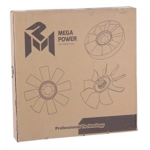 13012013 Вентилятор КАМАЗ-ЕВРО 640мм без муфты (дв.CUMMINS ISBe185-300) MEGAPOWE 130-12-013 MEGA POWER