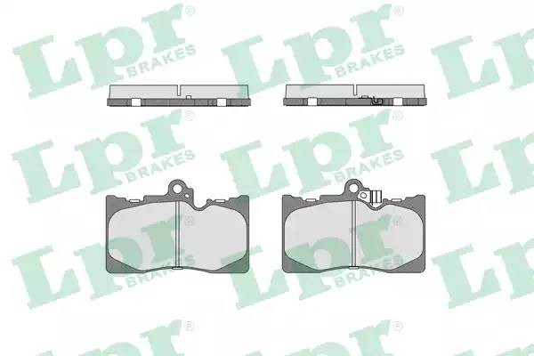 Комплект тормозных колодок 05P1331 05P1331 LPR
