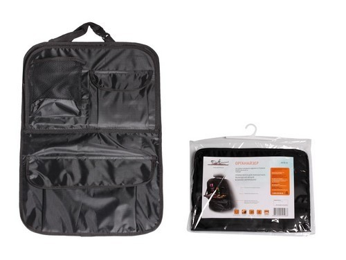 Органайзер на спинку сиденья черный AIRLINE AO-BS-02 AIRLINE