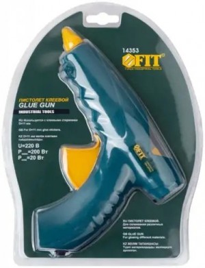 Пистолет клеевой 11мм 200Вт FIT 14353 FIT