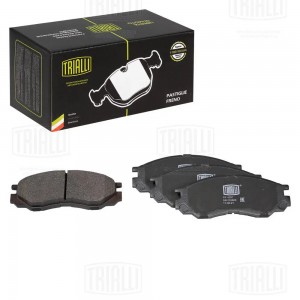 Колодки торм. Mitsubishi L200 (96-) диск. перед. т/с Akebono 138x55 (PF 4297) PF4297 TRIALLI