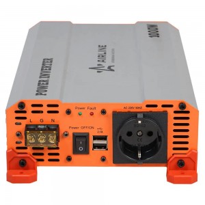 Преобразователь напряжения (инвертор) 24-220V 1000Вт AIRLINE API-1000-06 AIRLINE
