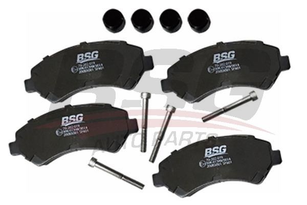 Колодки тормозные PEUGEOT Boxer CITROEN Jumper FIAT Ducato (06-) передние (4шт.) BSG70200024 BSG