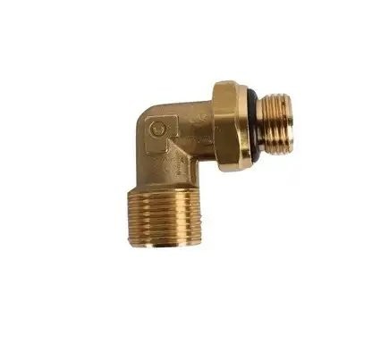 Фитинг угловой тормозной трубки ГАЗон Next (2012 М20*1, 5-М16*1, 5) D2012M20X15M16X15 CAMOZZI