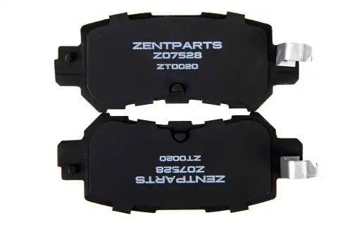 колодки дисковые задние! Mazda CX-5 2.0/2.0D 11> Z07528 ZENTPARTS