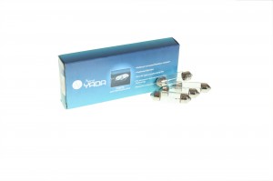 Лампа подсветки C10W 12V 10W "NORD YADA" (пальчиковая, 36 мм)  10шт 800043 NORD YADA