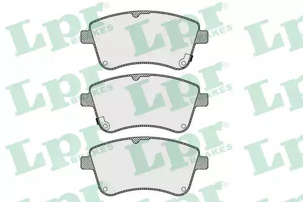 Комплект тормозных колодок 05P1623 05P1623 LPR