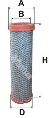 фильтр воздушный! вставка H331 D95/88 d72\ MANITOU Equipment A821-1 MFILTER AUTOMOTIVE FILTERS