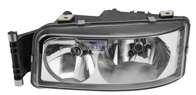 Фара головная левая TGA '00-'07 manual height control / w/o bulbs 331005 DIESEL TECHNIC