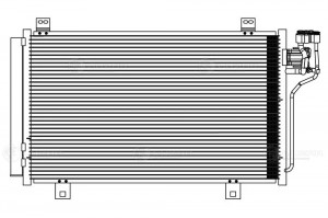 Радиатор кондиционера для а/м Mazda CX-5 (11-) LRAC251EP LRAC251EP LUZAR