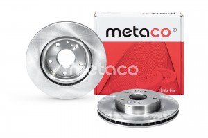 Диск тормозной передний вентилируемый 3050504 3050504 METACO