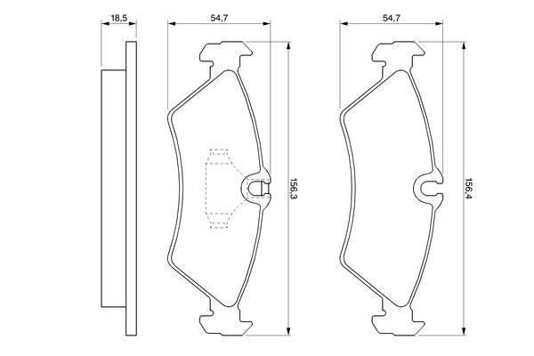 SPRINTER (901) (1995-2006)/LT II (1996>) 0 986 424 219 BOSCH