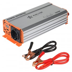 Преобразователь напряжения (инвертор) 12-220V 500Вт AIRLINE API-600-05 AIRLINE