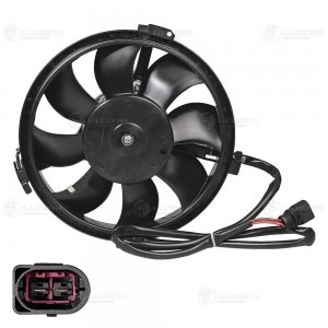 Э,вентилятор кондиц. с кожухом для ам VW Passat (B5) (96-),Audi A6 (C5) (97-) (т LFAC 1802 LUZAR