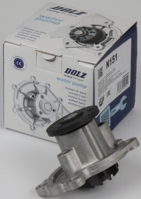 Насос водяной NISSAN TIIDA 1.6, RENAULT MEGANE III/IV N-151 N151 DOLZ