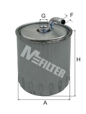 фильтр топл.\ MB W203/W163/W463 2.0CDi-2.7CDi 00> DF3569 MFILTER AUTOMOTIVE FILTERS