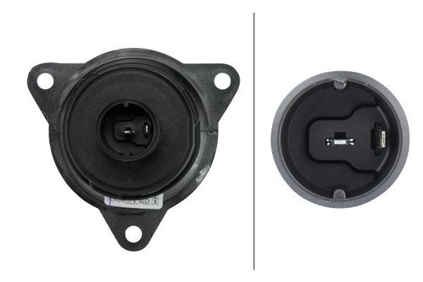 фонарь указ. поворота !PY21W бел. круглый d=55\Omn MB Actros ,MAN,Volvo 2BA008221-001 HELLA