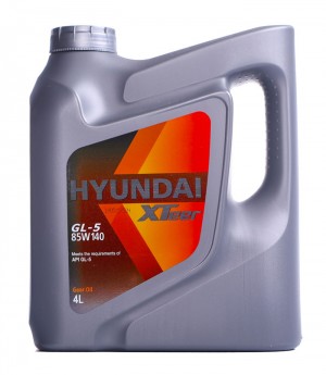 Масло трансмиссионное HYUNDAI XTEER GL-5 85W-140 4л 1041432 1041432 HYUNDAI XTEER