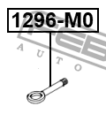 Крюк HYUNDAI Creta (16-21) буксировочный FEBEST 1296-M0 FEBEST