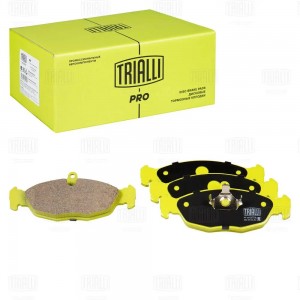 Колодки тормозные дисковые передние R13 керамические PRO PF051201CR TRIALLI
