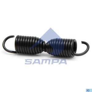 Пружина FRUEHAUF колодки тормозной стяжная SAMPA 090034 SAMPA