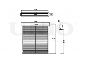 Фильтр салонный FLT-40132 UNIO