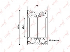BMW E60/E90/X3/X5 WB-1182 LYNXAUTO