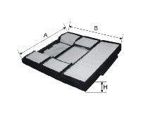 Фильтр салона AG569CF AG 569 CF GOODWILL