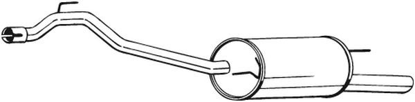 Глушитель VW T4 задняя часть BOSAL 283-459 BOSAL