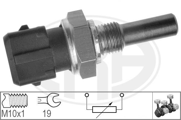 Датчик температуры ОЖ AUDI 80/100 330136 330136 ERA