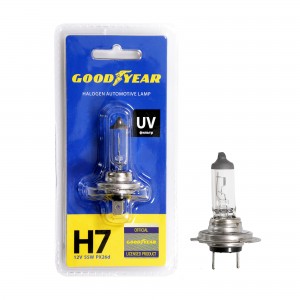 Лампа 12V H7 55W PX26d блистер (1шт.) GOODYEAR GY017121 GOODYEAR