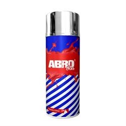 краска-спрей! акриловая 473мл хром ABROrus\ SPOC1009R ABRO