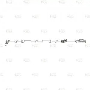 Датчик ABS для а/м Лада 21214 Нива 4х4 задн. прав. (VS-ABS 0128) VSABS0128 START VOLT