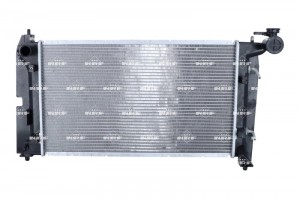 Радиатор двигателя (Al) TOYOTA Corolla 1.6 01- 53325 53325 NRF