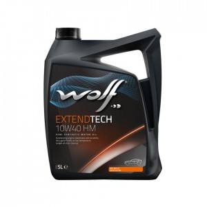 WOLF EXTENDTECH 10W40 HM 5L ПОЛУСИНТЕТИКА ACEA A3/B4-08 API SM/CF MB 229.3 RENAU 8302312 WOLF