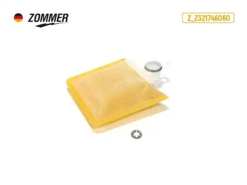 Фильтр топливный (сетка) DAEWOO Matiz (d=11мм) Z2321746060 ZOMMER