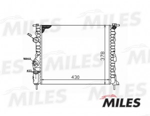 Радиатор (механическая сборка) RENAULT LOGAN/MEGANE 1.4/1.6 04-) (NISSENS 639371 ACRM006 MILES
