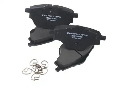 колодки тор. диск. зад. с антиск. пл.! (P61124)\ Citroen C4 Picasso 1.2-2.0 13> Z07825 ZENTPARTS