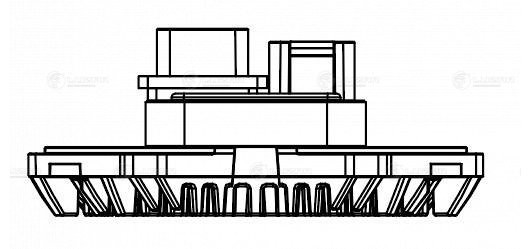 Резистор э,вент. отоп. для ам Volvo XC90 (02-),S60 (00-),S80 (98-) (LFR 1093) LFR 1093 LUZAR
