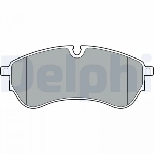 LP3410 колодки дисковые передние!\ VW Crafter, Man TGE 2.0TDI 16> LP3410 DELPHI