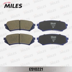 Колодки тормозные задние (Смесь CERAMIC серия PRO) TOYOTA LAND CRUISER 100 9807/ E510221 MILES
