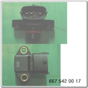 Датчик давления SSANGYONG Actyon (06-),Kyron (05-),Rexton (06-) (D20/27) впускно 6675420017 SSANG YONG