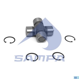 Крестовина карданного вала 40х104,5; Mercedes-Benz SK/MK/NG Series, Transporter; 205.399 SAMPA