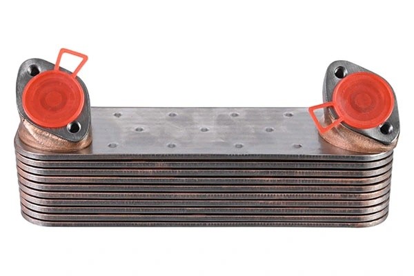 радиатор масляный !9 ребер 1x \MAN TGA D2530/38/66.D2840/65/66 8196808SX STELLOX