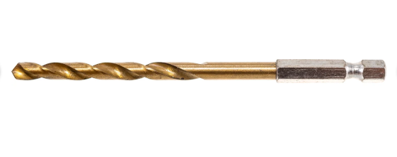 Сверло по металлу 5.5х93мм HSS Titanium 6-гранный хвостовик MATRIX 717552 MATRIX