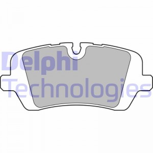 LP2508 колодки дисковые задние!\ Land Rover Range Rover/Range Rover Sport 5.0/3. LP2508 DELPHI