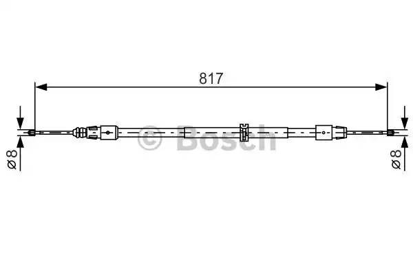 MERCEDES BENZ W164 M-KLASSE (ML) (2005-2011) 1 987 482 024 BOSCH