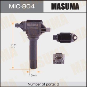 Катушка зажигания MASUMA, FORESTER, IMPREZA  FB20A, FB25 MIC804 MIC-804 MASUMA