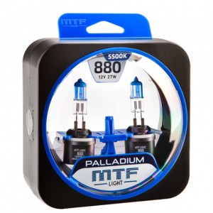 Лампа 12V H27(880) 27W бокс (2шт.) Palladium MTF HPA1280 MTF