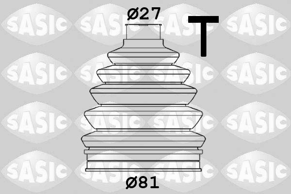 к-кт пыльника ШРУСа наружного!\ MB W169 04-12 1906172 SASIC